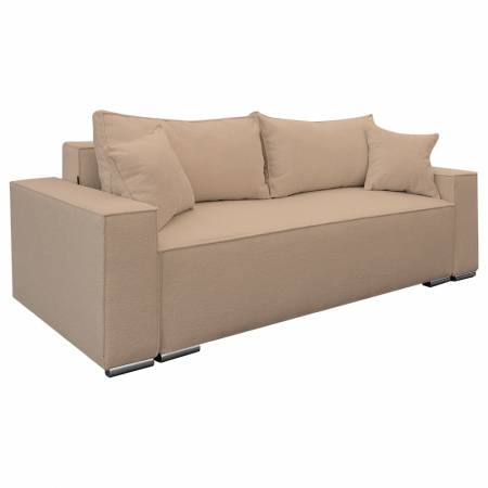 Canapele - Canapea extensibila Nube cu lada de depozitare, N14 cappuccino, 230x100x82