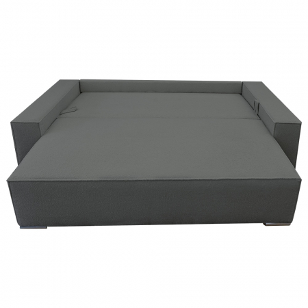 Canapea extensibila Nube  cu lada de depozitare, N92 gri inchis, 230x100x82 [3]