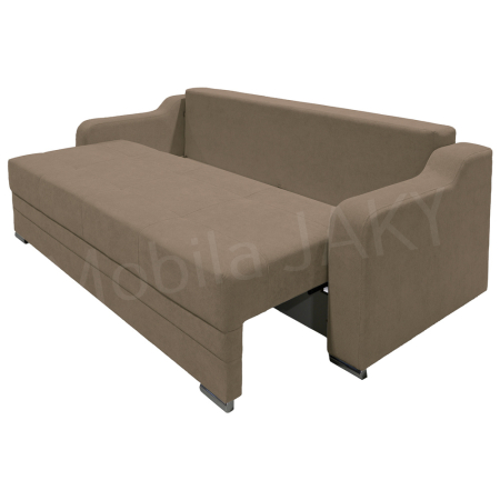 Canapea extensibila Gina, 3 locuri, cappuccino, cu lada de depozitare, dimensiune 226x98x78 cm [3]