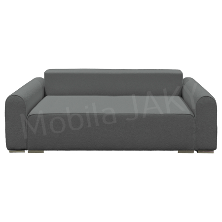 Canapea extensibila MELINA, 3 locuri, stofa boucle gri inchis 92, cu lada de depozitare, dimensiunea 244x100x80 cm [3]