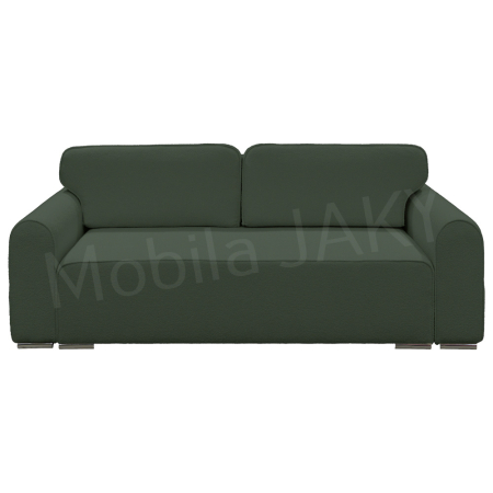 Canapea extensibila MELINA, 3 locuri, stofa boucle verde 37, cu lada de depozitare, dimensiunea 244x100x80 cm [1]