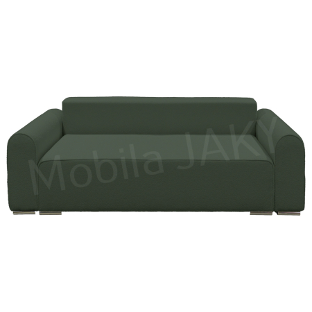 Canapea extensibila MELINA, 3 locuri, stofa boucle verde 37, cu lada de depozitare, dimensiunea 244x100x80 cm [3]