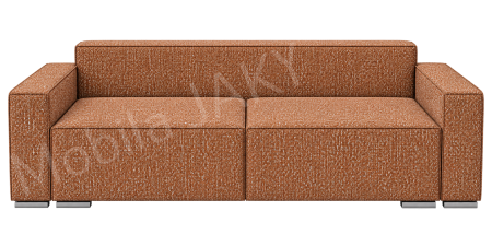 Canapea RIVA , stofa caramiziu P52, extensibila, cu lada de depozitare 230x100x82 [2]