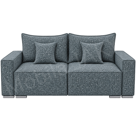 Canapele - Canapea RIVA , stofa gri petrol P94, extensibila, cu lada de depozitare 230x100x82