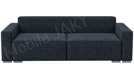 Canapea RIVA , stofa negru P98, extensibila, cu lada de depozitare 230x100x82 [2]