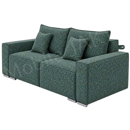 Canapea RIVA , stofa verde P35, extensibila, cu lada de depozitare 230x100x82 [1]
