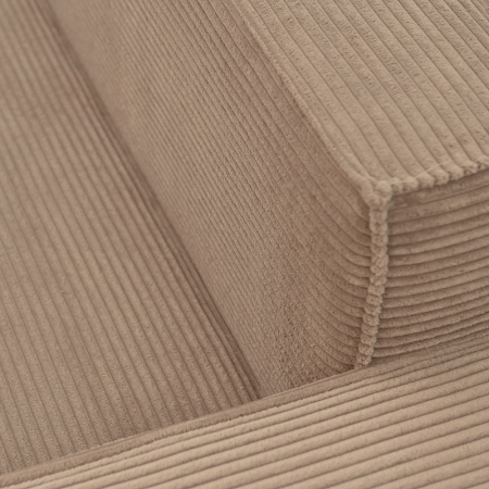 Coltar extensibil Lincoln mini dreapta, cu lada de depozitare, 280*185*102 cm, cappuccino 17N [10]