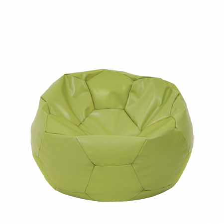 Fotolii Puf - Mondo Ball - fotoliu puf - imitatie piele - verde