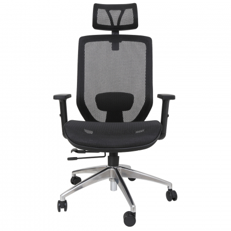Scaun full mesh Nice Lux - negru/negru [1]