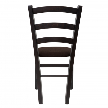 Scaun Paesana, cadru fag, culoare wenge, material stofa G08 maro [3]