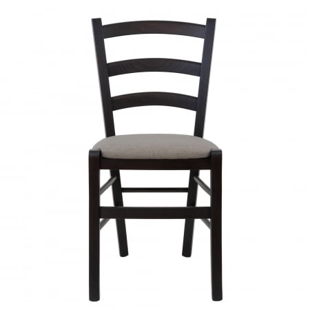Scaun Paesana, cadru fag, culoare wenge, material stofa G02 bej [1]
