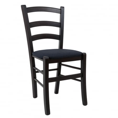 Scaune bucatarie - Scaun Paesana, cadru fag, culoare wenge, material stofa G14 gri