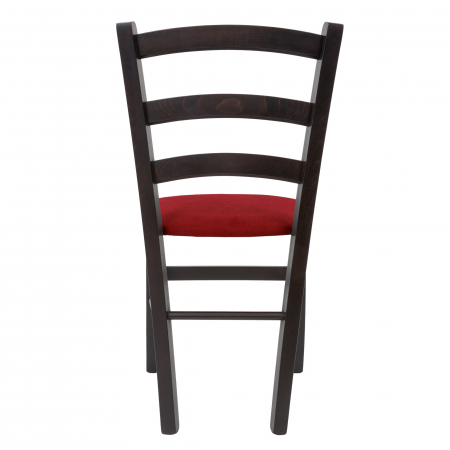 Scaun Paesana, cadru fag, culoare wenge, material stofa K4 rosu [3]