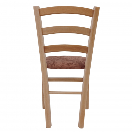 Scaun Paesana, cadru fag, material stofa E45 roz [3]