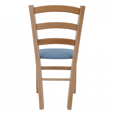 Scaun Paesana, cadru fag, material stofa G22 albastru [3]