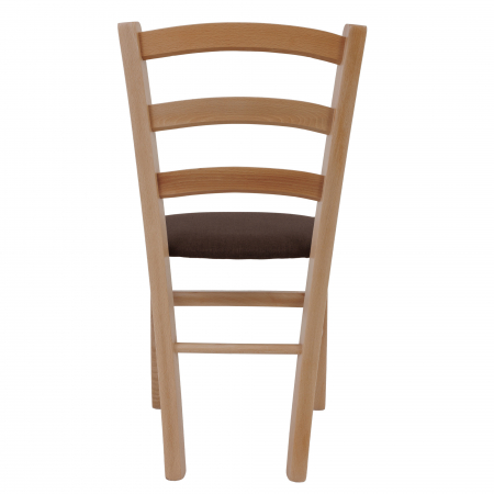 Scaun Paesana, cadru fag, material stofa G08 maro [3]