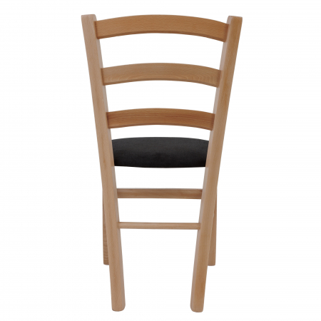 Scaun Paesana, cadru fag, material stofa K6 negru [3]