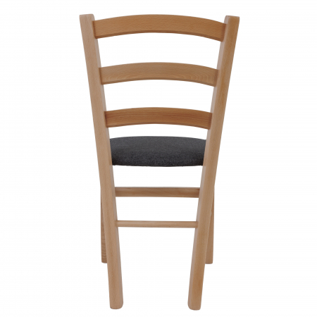 Scaun Paesana, cadru fag, material stofa S05 gri [3]