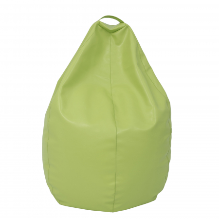 Magazin - Mara - fotoliu puff - imitatie piele - verde