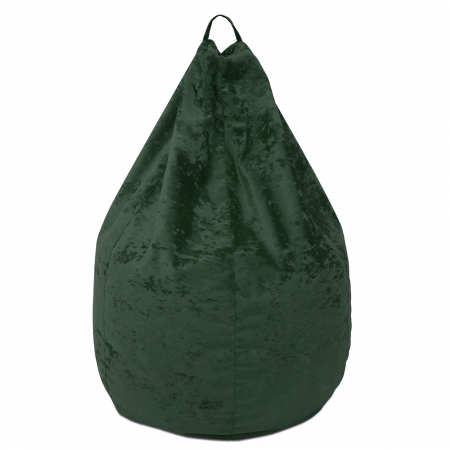 Magazin - Mara - fotoliu puff - stofa E - verde 57