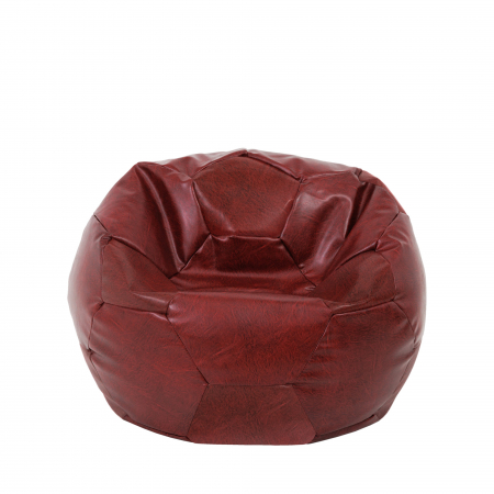 Magazin - Mondo Ball - fotoliu puf - imitatie piele - visiniu