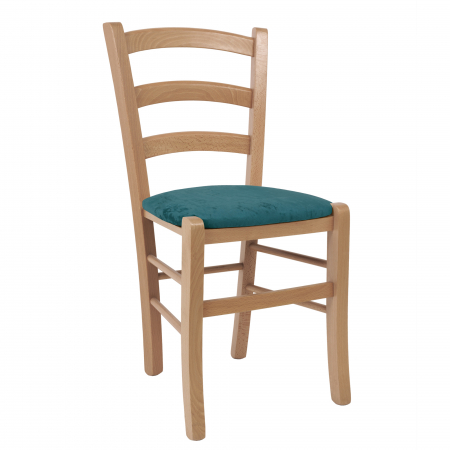 Magazin - Scaun Paesana, cadru fag, material stofa E22 turcoaz