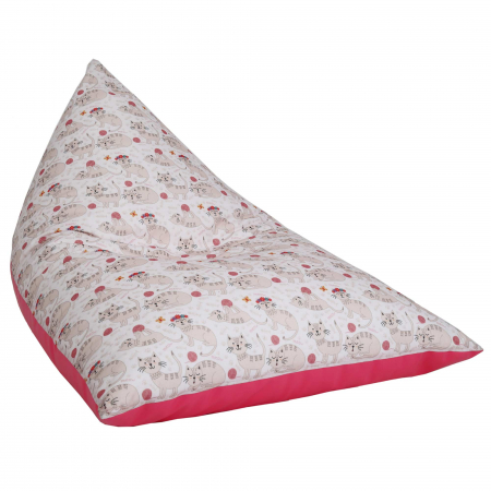 Magazin - Bean bag Relax - Pisici roz - Imitatie piele roz