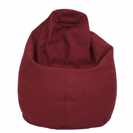 Magazin - Mara - fotoliu puff - stofa G - rosu 16