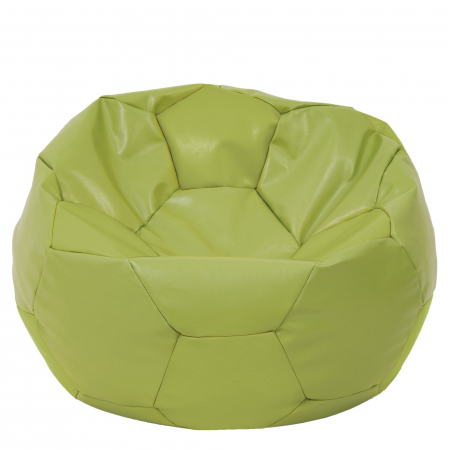 Magazin - Mega Ball - fotoliu puf - imitatie piele verde