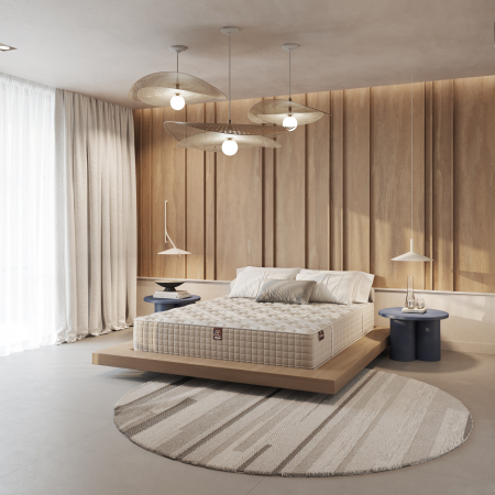 Saltele - Saltea ortopedica PUFesti 80 cm * 190 cm * 32 cm, structura cu arcuri individuale pocket si spuma poliuretanica, confort ridicat GELADI