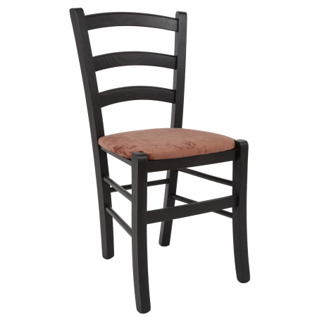 Magazin - Scaun Paesana, cadru fag, culoare wenge, material stofa E45 roz