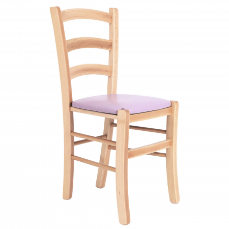 Magazin - Scaun Paesana, cadru fag, material piele ecologica mov