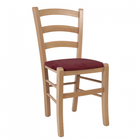 Magazin - Scaun Paesana, cadru fag, material stofa E42 visiniu