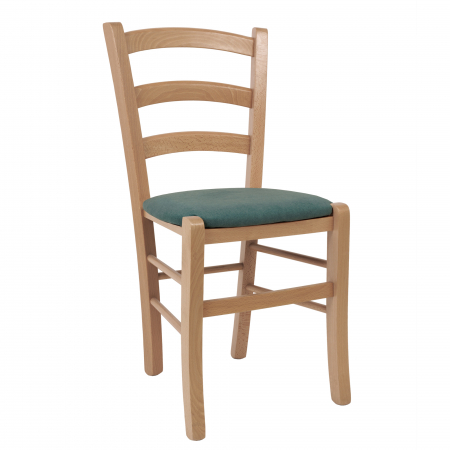 Magazin - Scaun Paesana, cadru fag, material stofa K12 turcoaz