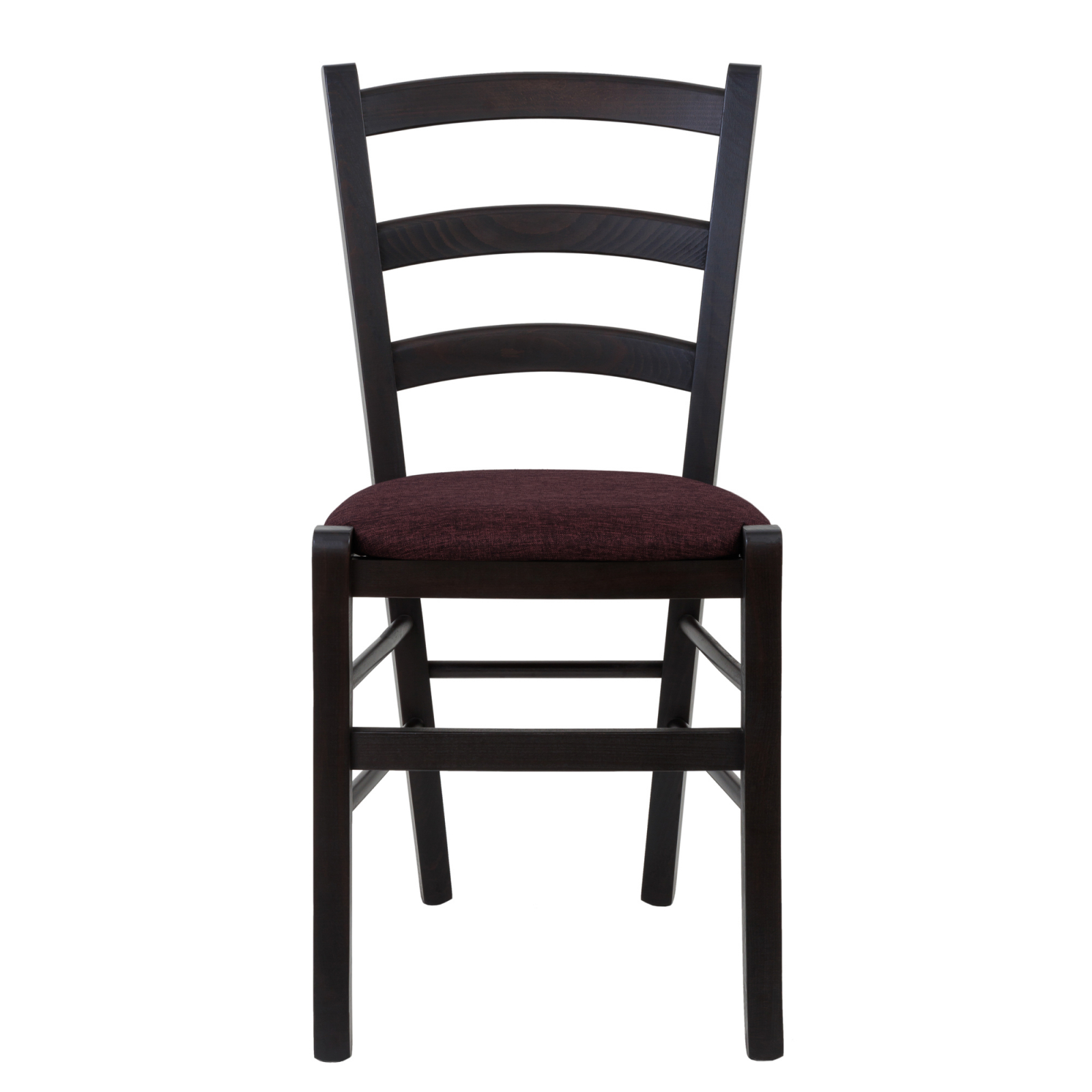 Scaun Paesana, cadru fag, culoare wenge, material stofa S78 bordo [1]