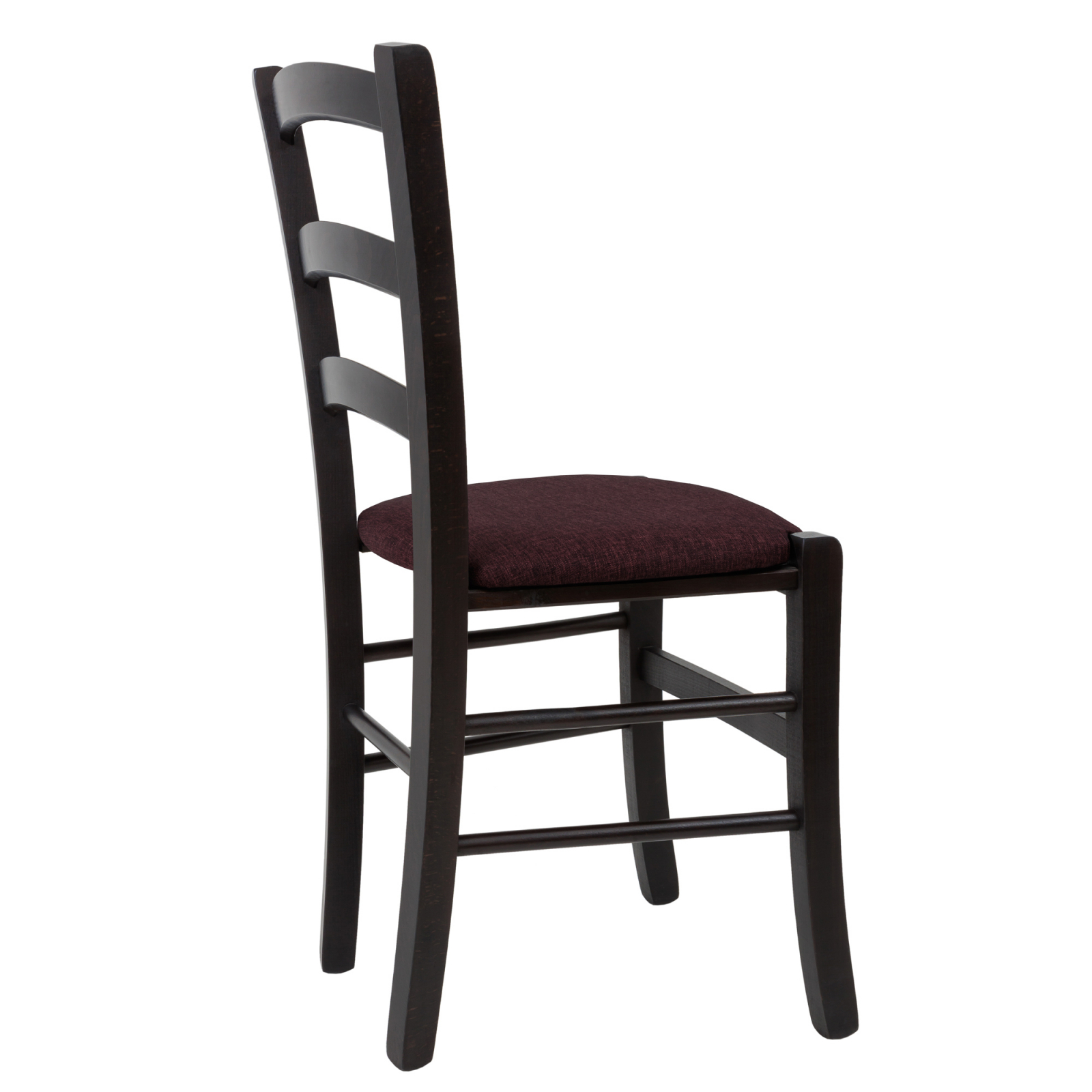 Scaun Paesana, cadru fag, culoare wenge, material stofa S78 bordo [2]