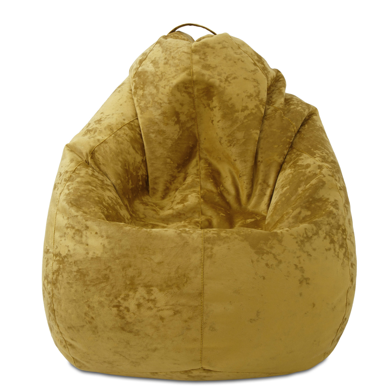 Mara - fotoliu puff - stofa E - galben 51 [2]