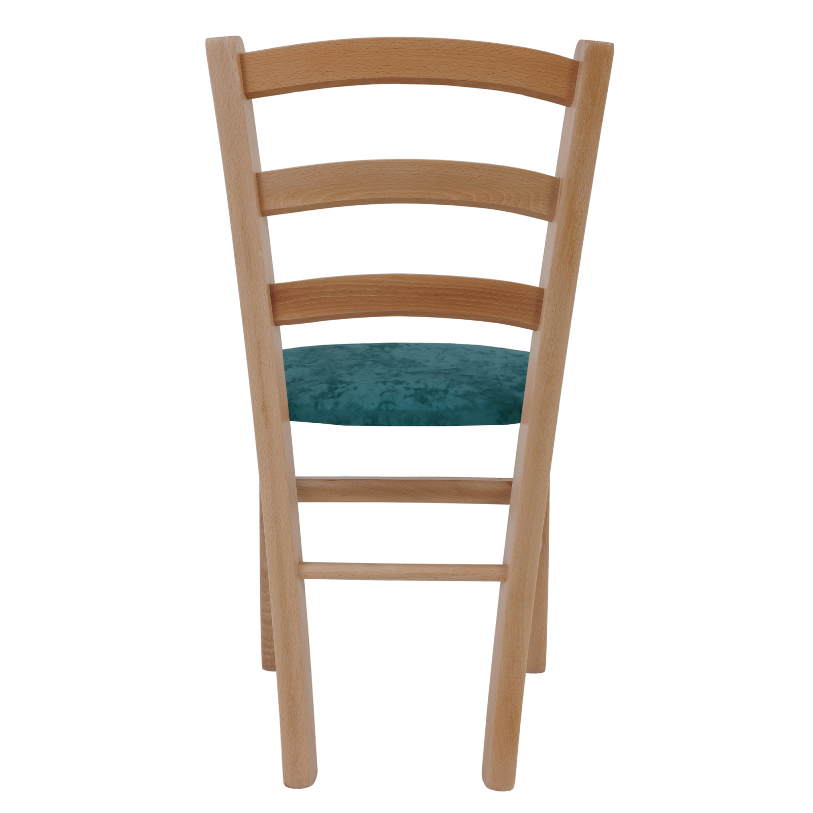 Scaun Paesana, cadru fag, material stofa E22 turcoaz [3]