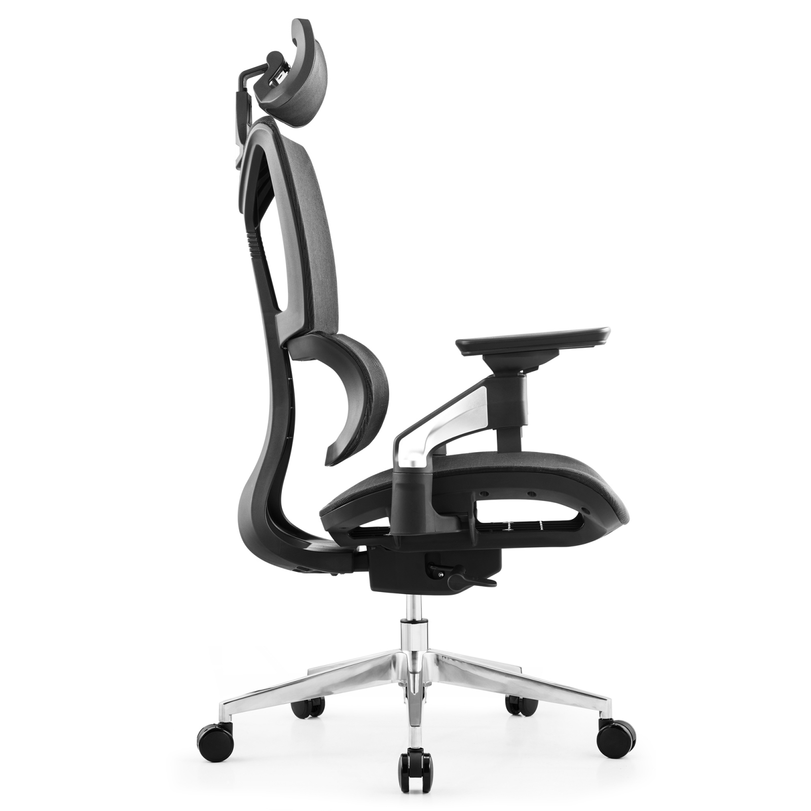 Scaun full mesh Nantes Lux - negru/negru [2]