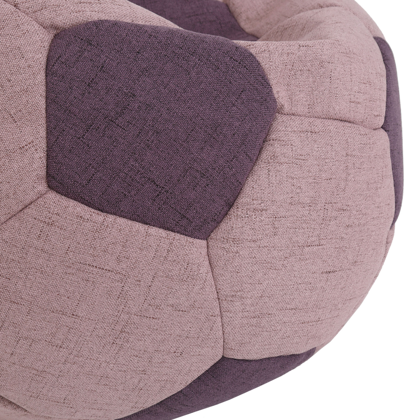 Baby Ball - fotoliu puf -stofa G-roz/mov [4]