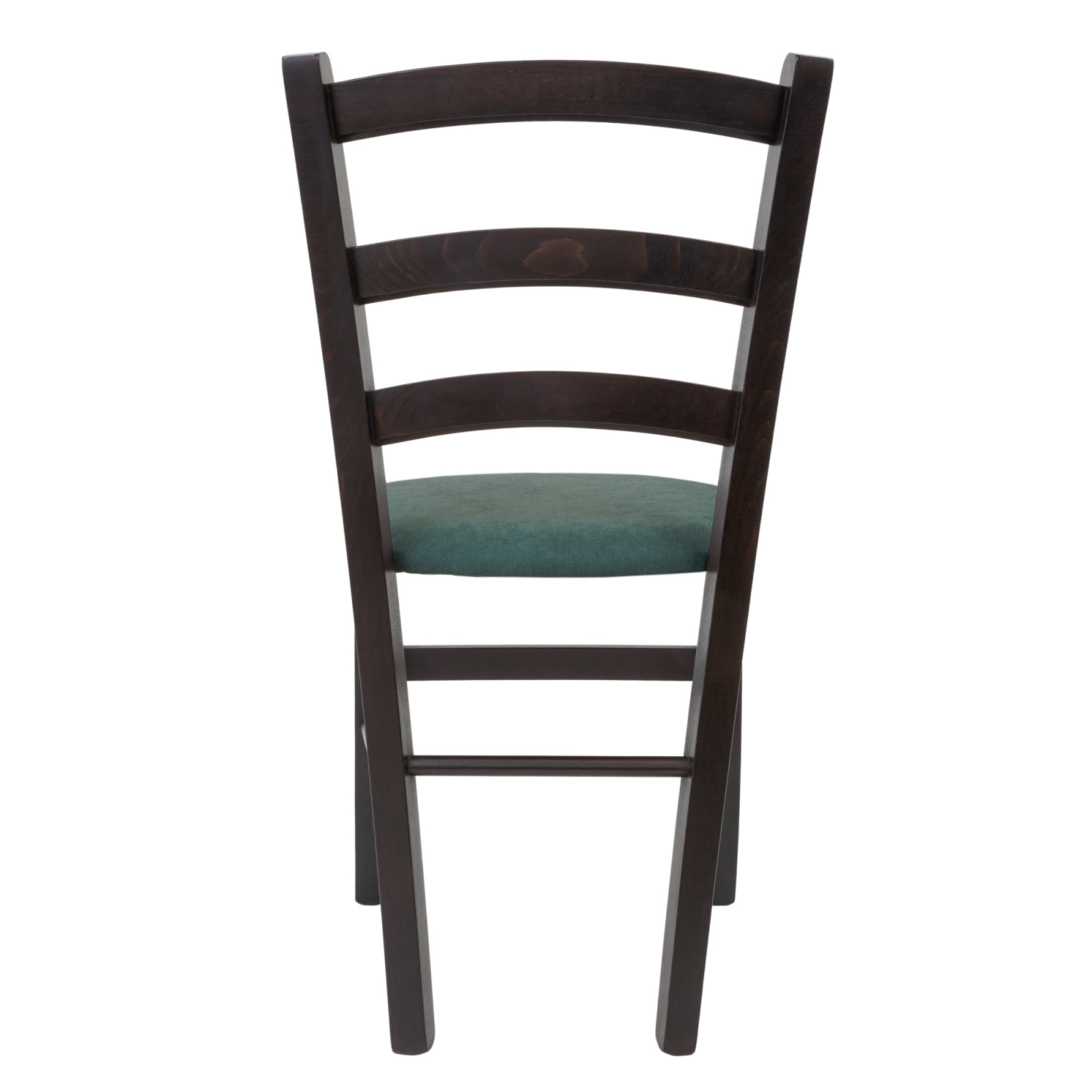 Scaun Paesana, cadru fag, culoare wenge, material stofa K12 turcoaz [3]