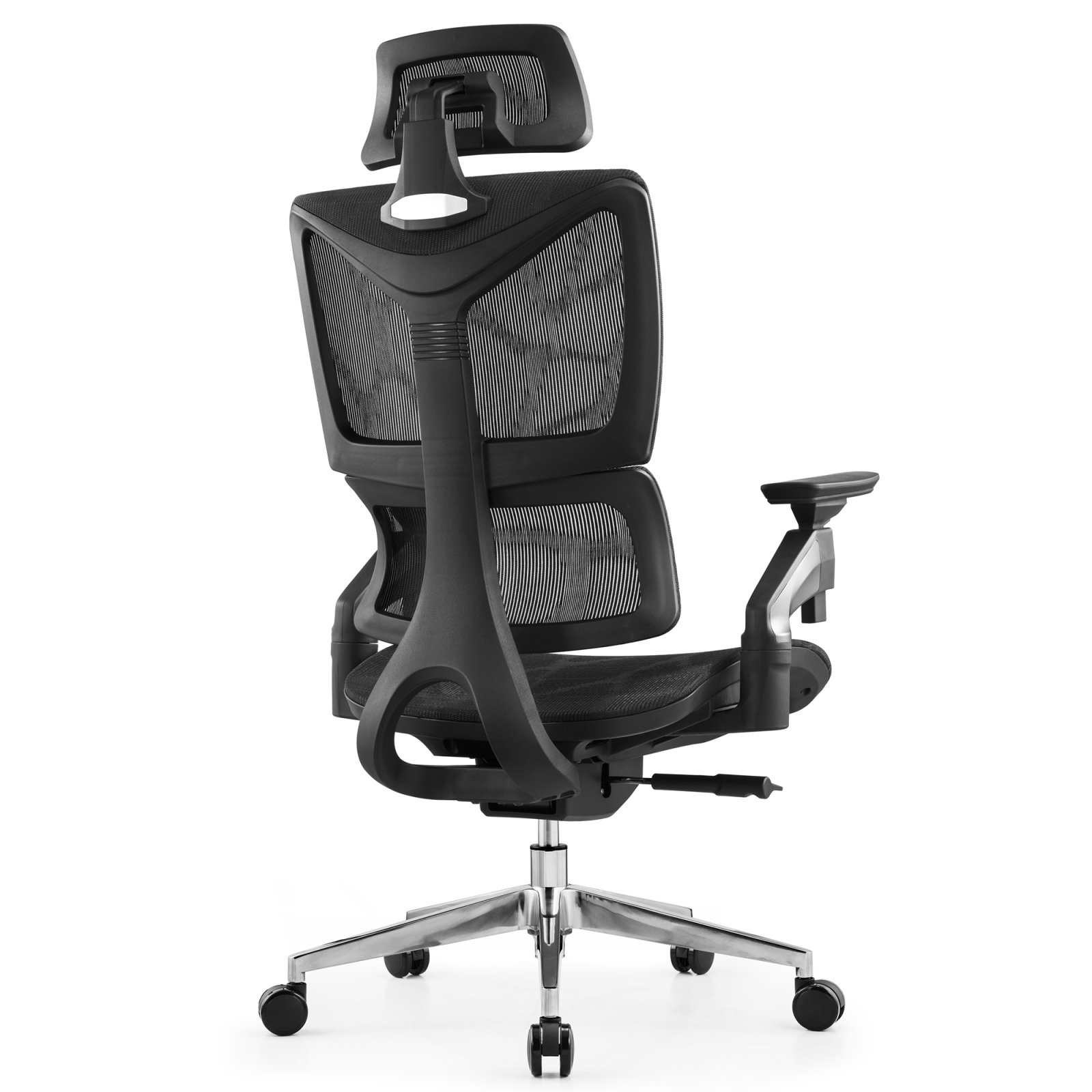 Scaun full mesh Nantes Lux - negru/negru [3]