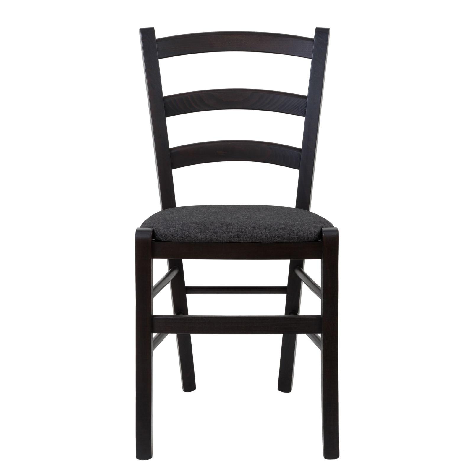 Scaun Paesana, cadru fag, culoare wenge, material stofa S05 gri [1]