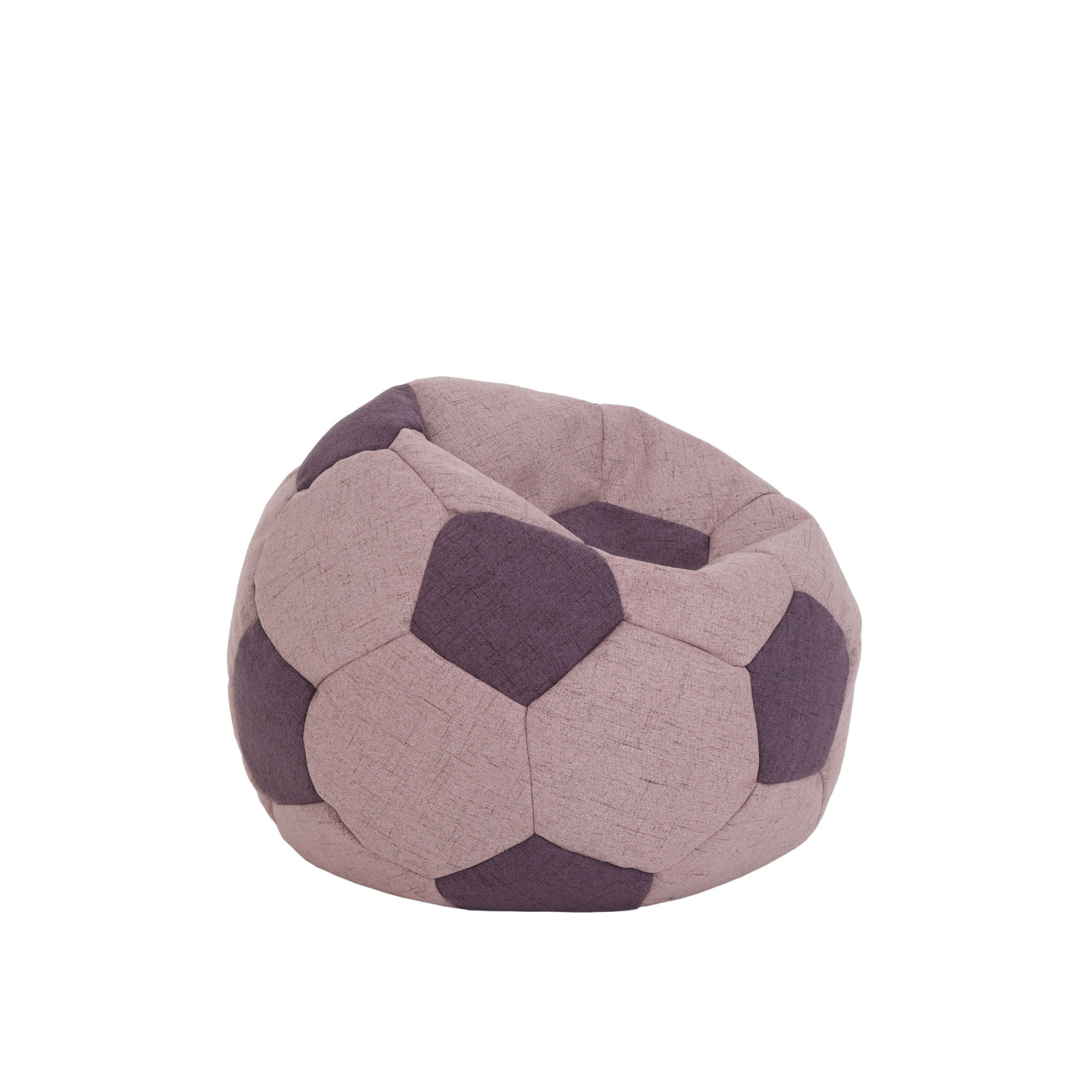 Baby Ball - fotoliu puf -stofa G-roz/mov [3]