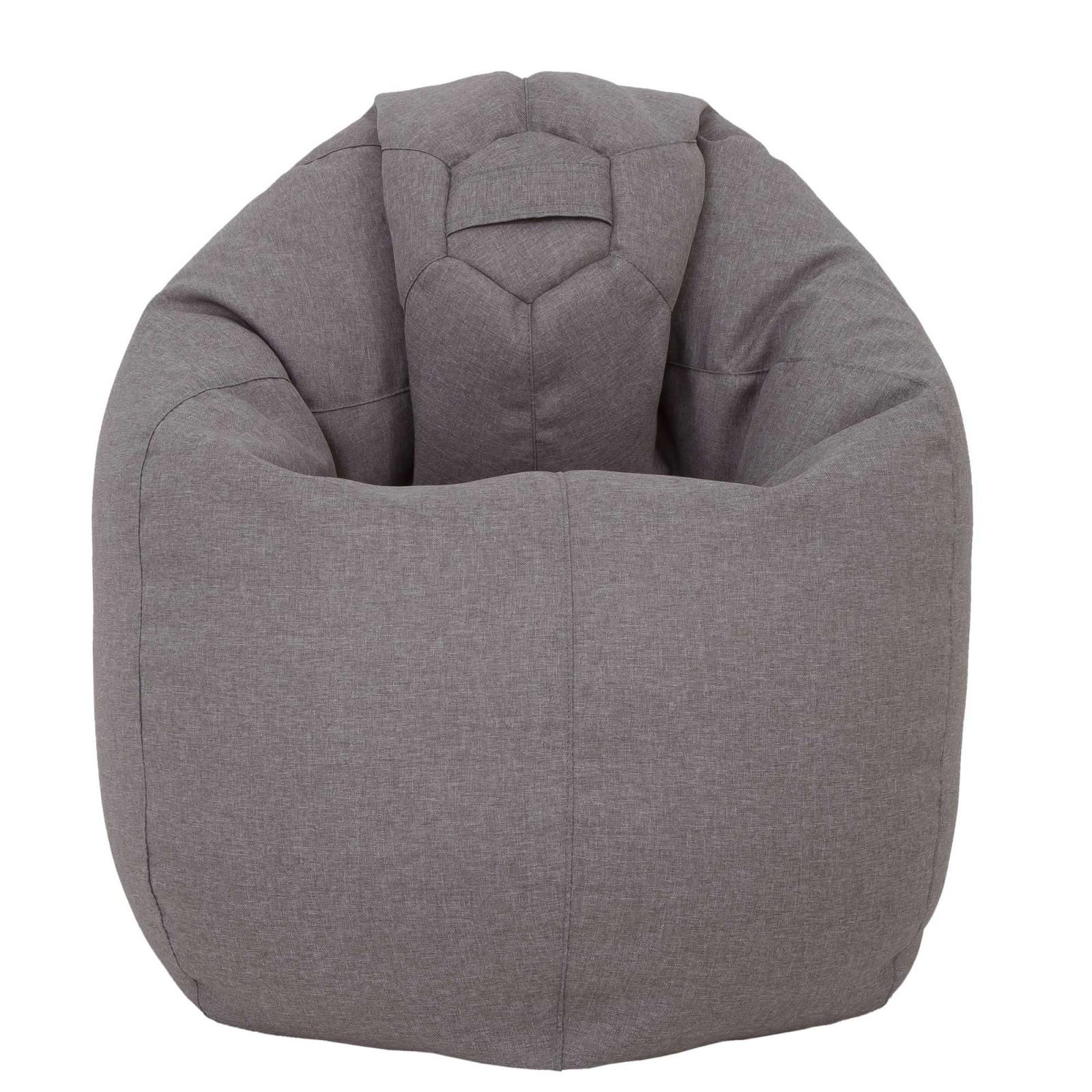 Mara - fotoliu puff - stofa S - gri 21 [1]