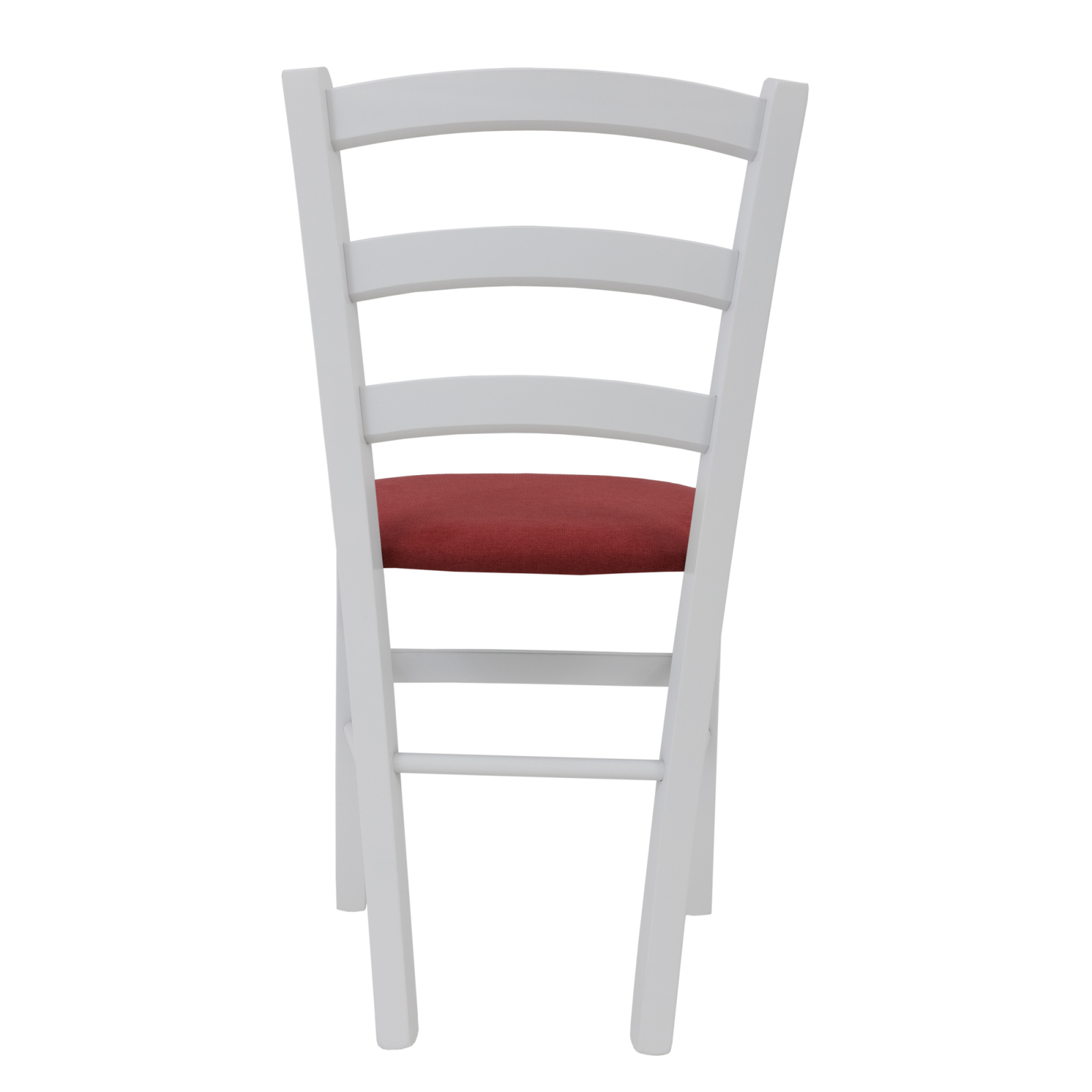 Scaun Paesana, cadru fag, culoare alb, material stofa K14 cranberry [3]