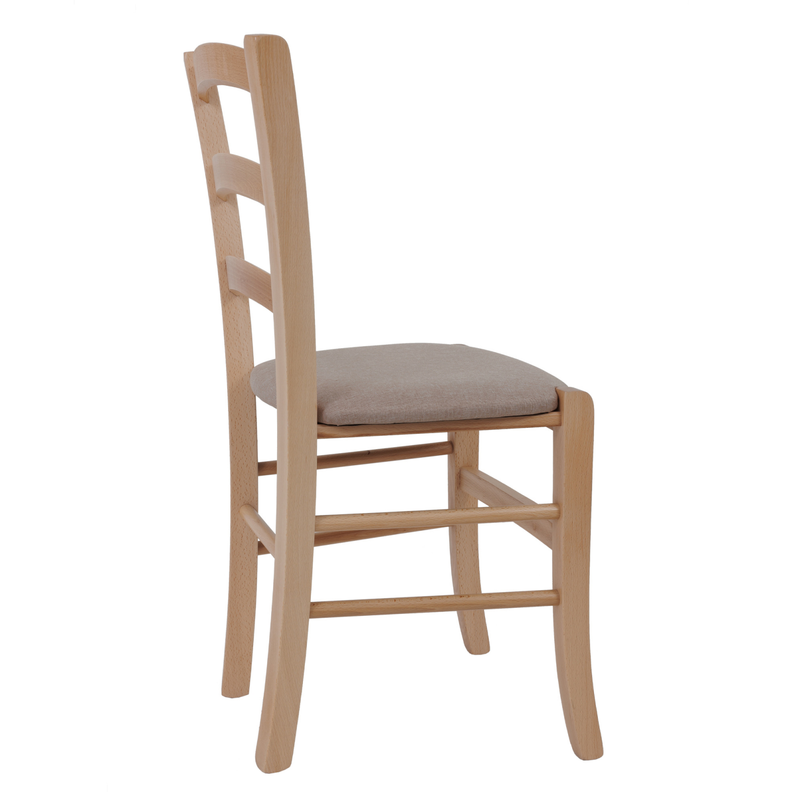 Scaun Paesana, cadru fag, material stofa S17 crem [2]