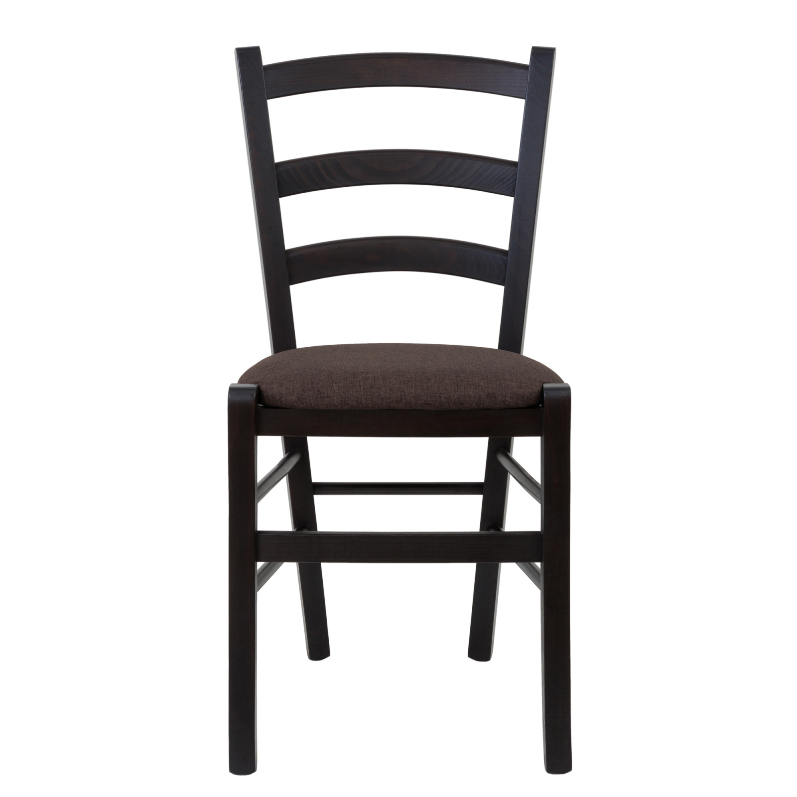 Scaun Paesana, cadru fag, culoare wenge, material stofa S04 maro [1]