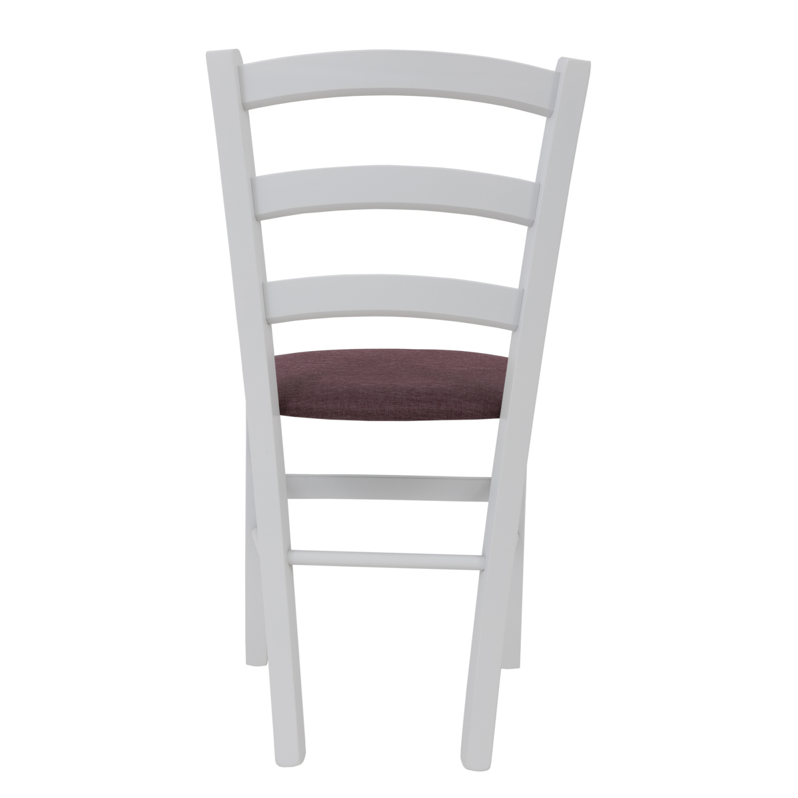 Scaun Paesana, cadru fag, culoare alb, material stofa S69 mov [3]