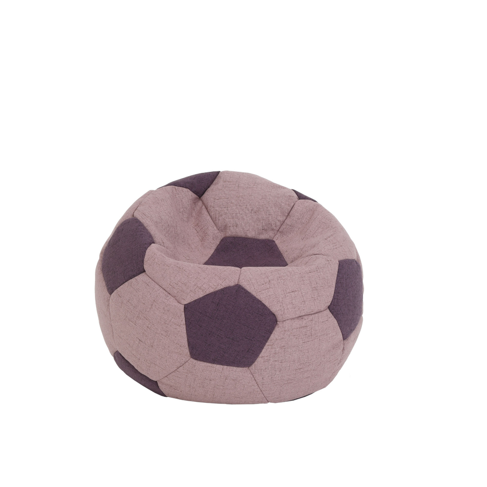 Baby Ball - fotoliu puf -stofa G-roz/mov [1]